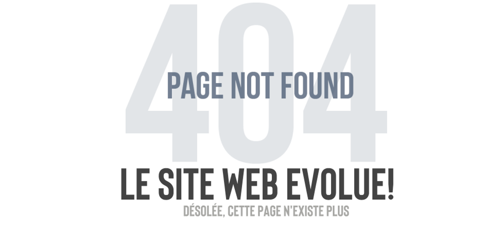 404 Erreur